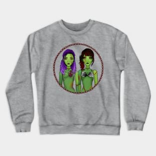 Zombie Twins Crewneck Sweatshirt